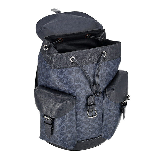 コーチ バックパック メンズ ブランド COACH CW211 ネイビー/ブラック CW211-QBN2V-1