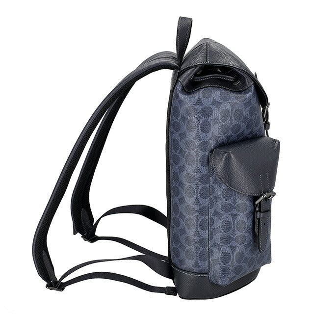 コーチ バックパック メンズ ブランド COACH CW211 ネイビー/ブラック CW211-QBN2V-1