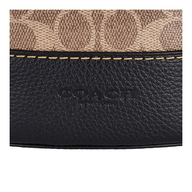 コーチ バックパック メンズ ブランド COACH CW211 ライトブラウン/ブラック CW211-QBNRX-1