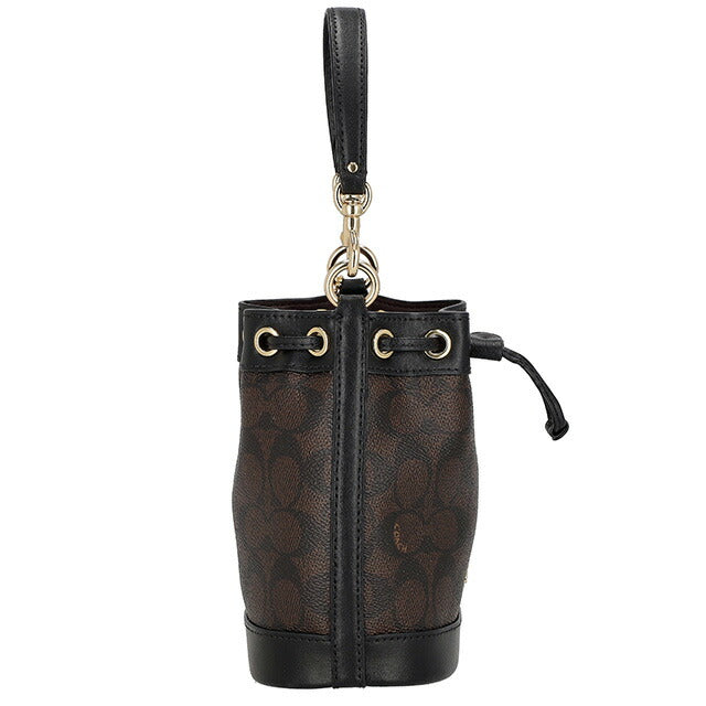 コーチ ハンドバッグ レディース ブランド COACH CW299 ブラウン/ブラック CW299-IMXAQ-1