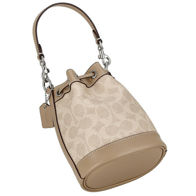 コーチ ハンドバッグ レディース ブランド COACH CW299 ライトベージュ/ベージュ CW299-SVPWH-1