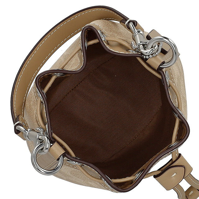 コーチ ハンドバッグ レディース ブランド COACH CW299 ライトベージュ/ベージュ CW299-SVPWH-1