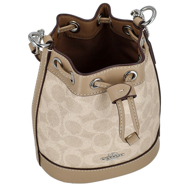 コーチ ハンドバッグ レディース ブランド COACH CW299 ライトベージュ/ベージュ CW299-SVPWH-1