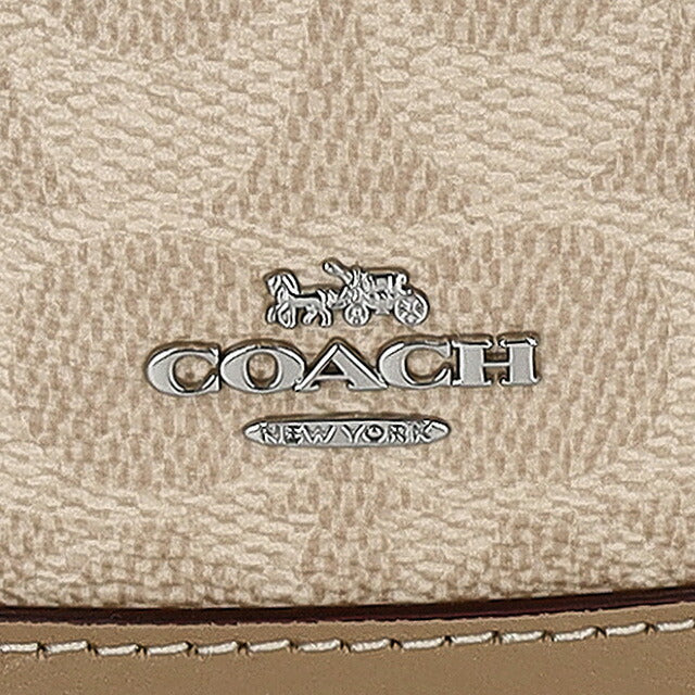 コーチ ハンドバッグ レディース ブランド COACH CW299 ライトベージュ/ベージュ CW299-SVPWH-1