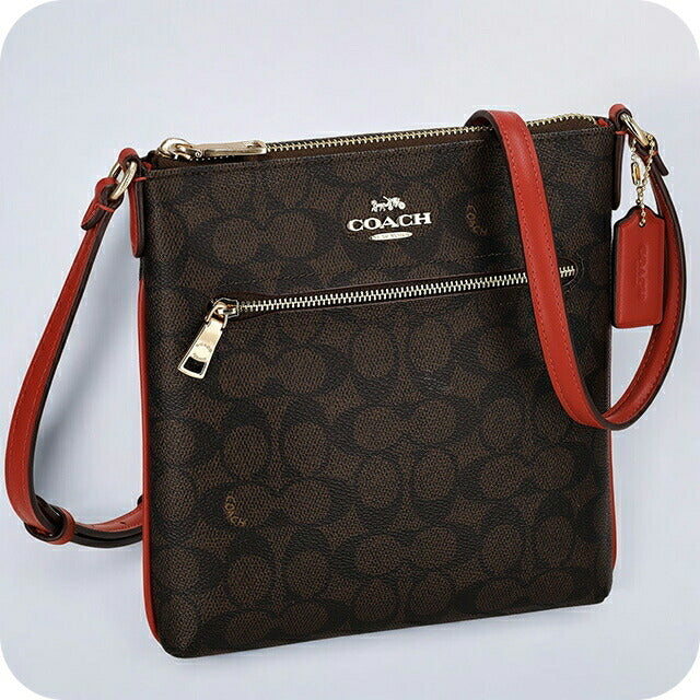 コーチ ショルダーバッグ レディース ブランド COACH シグネチャー CW325 IMXD0 ダークブラウン CW325-IMXD0-1