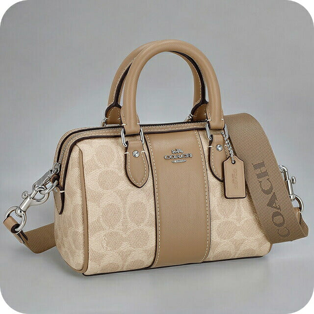 コーチ ショルダーバッグ レディース ブランド COACH CW331 ライトベージュ/ベージュ CW331-SVPWH-1