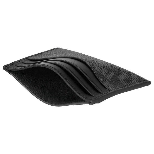 コーチ カードケース メンズ ブランド COACH シグネチャー CW366 MI5 1 ブラック CW366-MI5-1