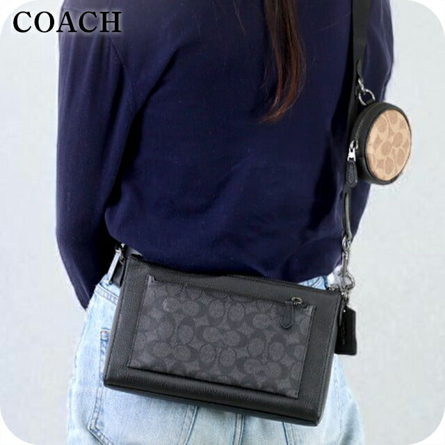 コーチ ショルダーバッグ メンズ ブランド COACH CW372 ブラック CW372
