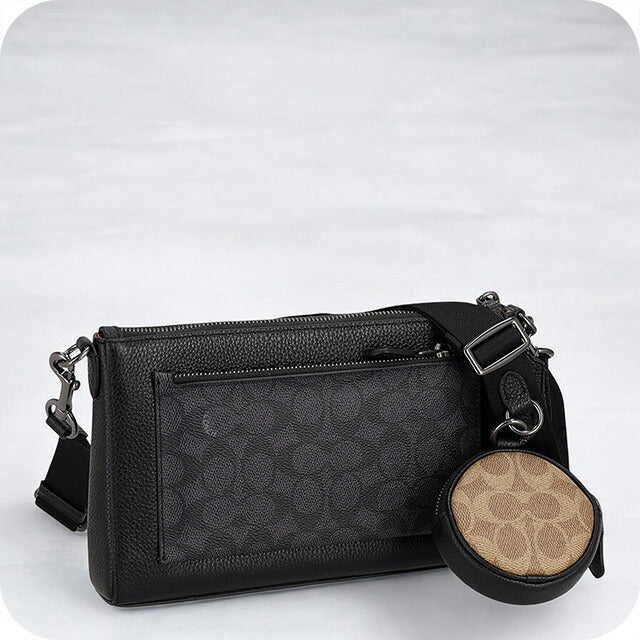 コーチ ショルダーバッグ メンズ ブランド COACH CW372 ブラック CW372-QBXAJ-1