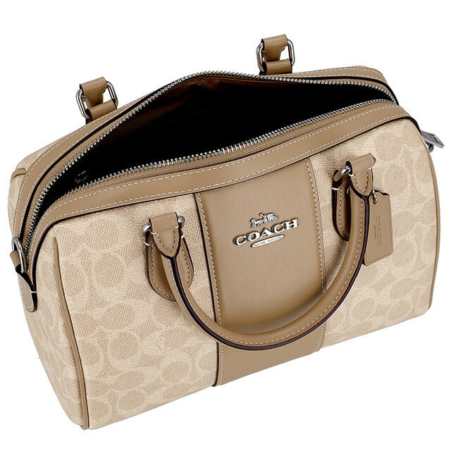 コーチ ハンドバッグ レディース ブランド COACH CW376 ライトベージュ/ベージュ CW376-SVPWH-1