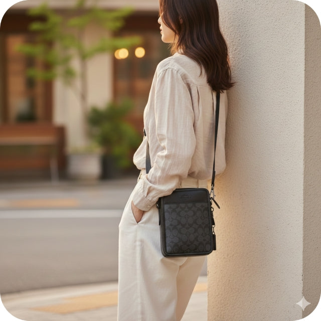 Coach Shoulder Bag Men&