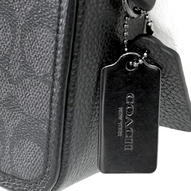コーチ ショルダーバッグ メンズ ブランド COACH シグネチャー CW388 QBMI5 ブラック CW388-QBMI5-1