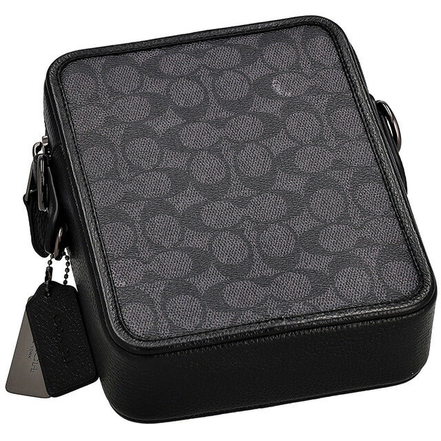 コーチ ショルダーバッグ メンズ ブランド COACH シグネチャー CW388 QBMI5 ブラック CW388-QBMI5-1