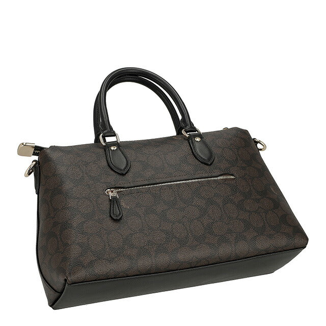 コーチ ハンドバッグ レディース ブランド COACH CW422 ブラウン/ブラック CW422-IMXAQ-1