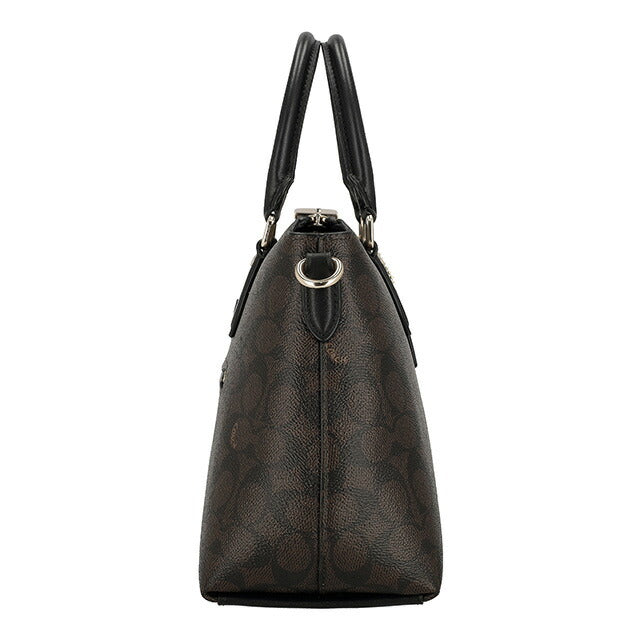 コーチ ハンドバッグ レディース ブランド COACH CW422 ブラウン/ブラック CW422-IMXAQ-1