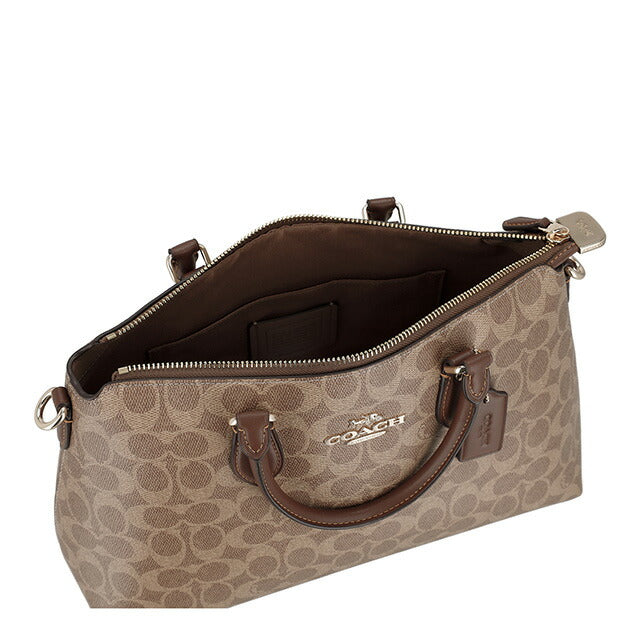 コーチ ハンドバッグ レディース ブランド COACH CW422 ベージュ/ライトブラウン CW422-IMXHE-1