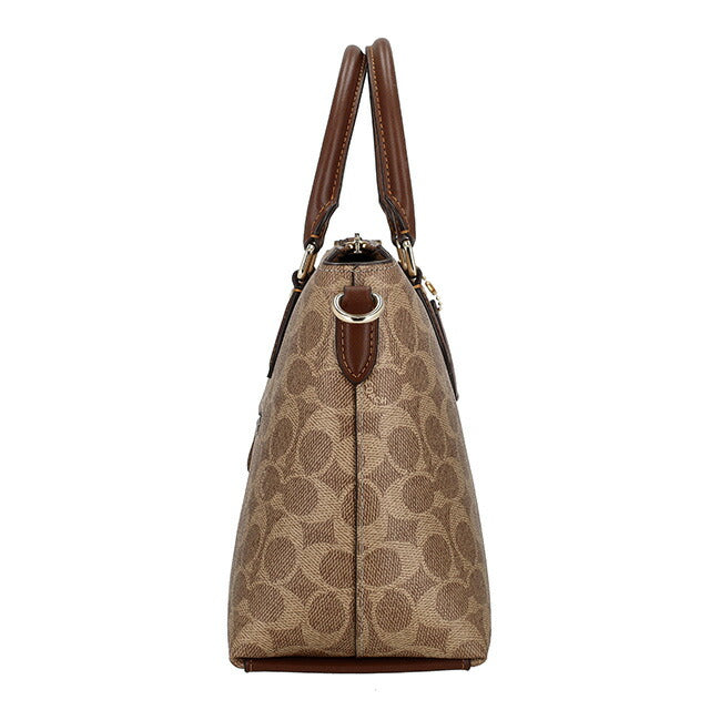 コーチ ハンドバッグ レディース ブランド COACH CW422 ベージュ/ライトブラウン CW422-IMXHE-1