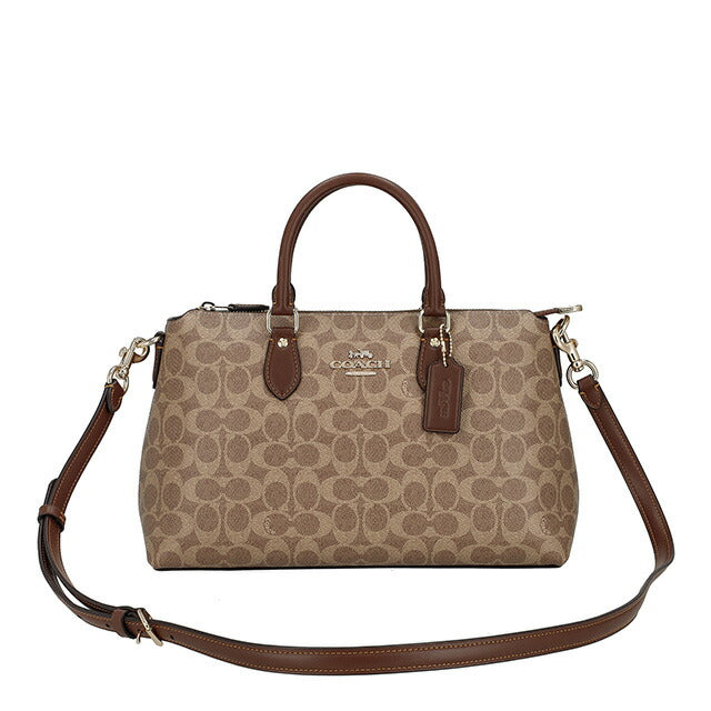 コーチ ハンドバッグ レディース ブランド COACH CW422 ベージュ/ライトブラウン CW422-IMXHE-1