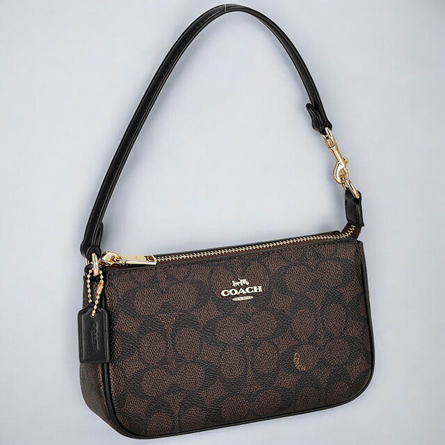 コーチ ハンドバッグ レディース ブランド COACH シグネチャー CW426 IMXAQ 1 ダークブラウン CW426-IMXAQ-1