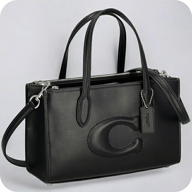 コーチ トートバッグ レディース ブランド COACH CW492 SV BK 1 ブラック CW492-SV-BK-1