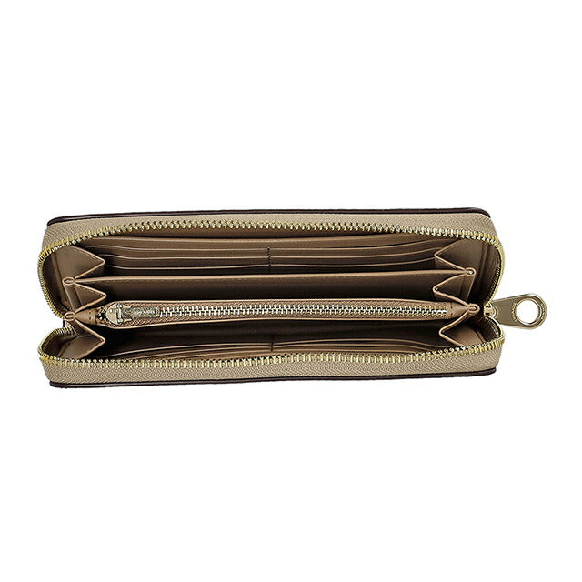 Coach long wallet ladies brand COACH Myanmar CW778 IMXDM Sand/Chalk