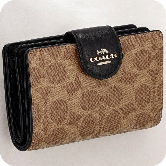 コーチ 二つ折り財布 レディース ブランド COACH CW786 ブラウン