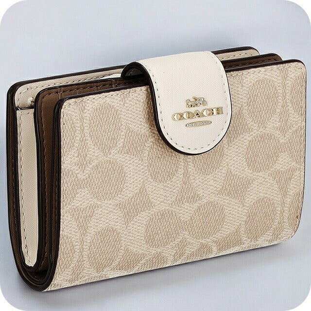 コーチ 二つ折り財布 レディース ブランド COACH シグネチャー