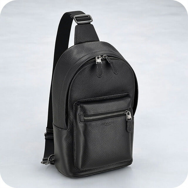 コーチ ボディバッグ メンズ ブランド COACH CY206 ブラック CY206-QB-BK-1