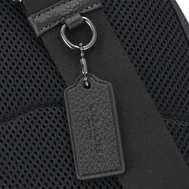コーチ ボディバッグ メンズ ブランド COACH CY206 ブラック CY206-QB-BK-1