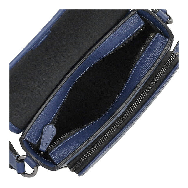 コーチ ショルダーバッグ メンズ ブランド COACH レザー CY800 ネイビー CY800-QBDEB-1