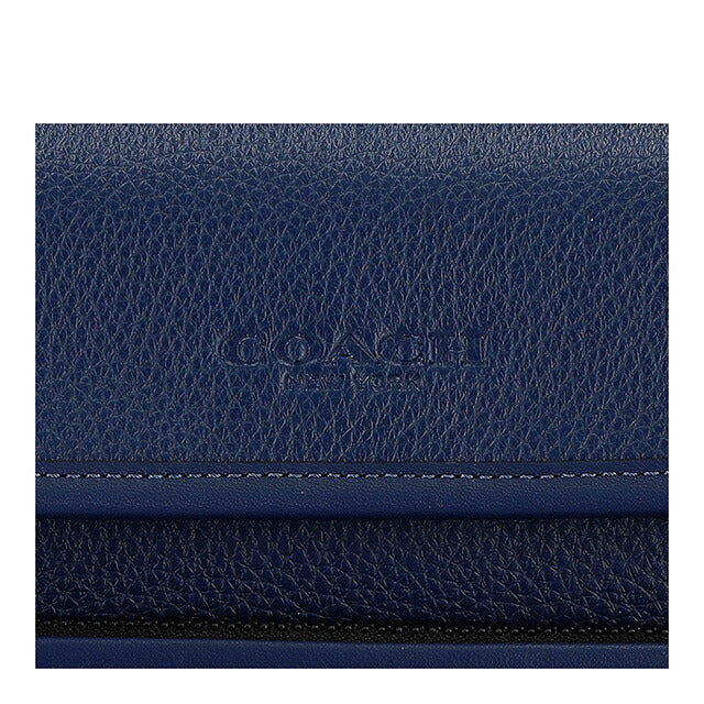 コーチ ショルダーバッグ メンズ ブランド COACH レザー CY800 ネイビー CY800-QBDEB-1