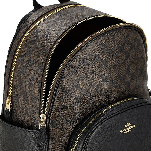 コーチ バックパック メンズ レディース ブランド COACH CZ176 IMXAQ ブラウン/ブラック CZ176-IMXAQ-1
