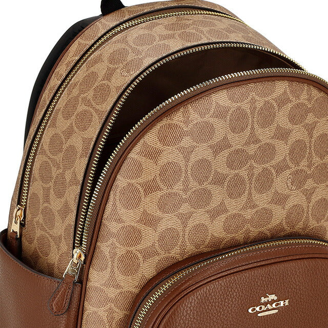 コーチ バックパック メンズ レディース ブランド COACH CZ176 ベージュ/ライトブラウン CZ176-IMXHE-1