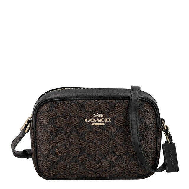 コーチ ショルダーバッグ レディース ブランド COACH CZ186 IMXAQ ダークブラウン/ブラック 斜めがけ 高級 おしゃれ プレゼント 女性 実用的 かわいい