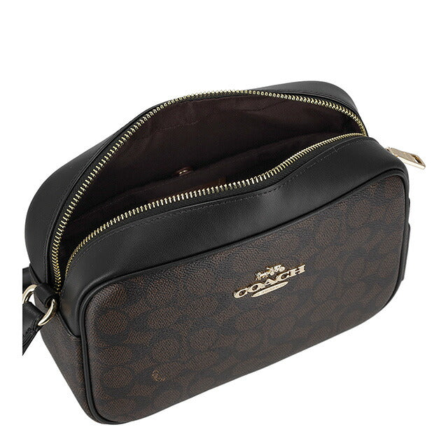 コーチ ショルダーバッグ レディース ブランド COACH CZ186 IMXAQ ダークブラウン/ブラック 斜めがけ 高級 おしゃれ プレゼント 女性 実用的 かわいい