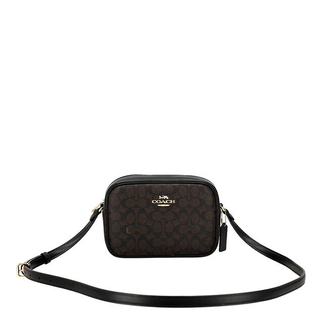 コーチ ショルダーバッグ レディース ブランド COACH CZ186 IMXAQ ダークブラウン/ブラック 斜めがけ 高級 おしゃれ プレゼント 女性 実用的 かわいい