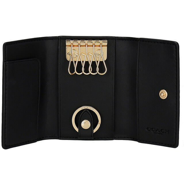 コーチ キーケース レディース ブランド COACH CZ274 ダークブラウン CZ274-IMXAQ-1