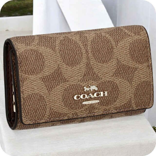 コーチ キーケース レディース ブランド COACH CZ274 ブラウン CZ274-IMXHE-1
