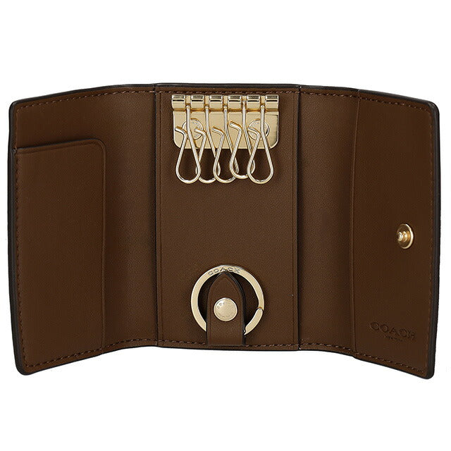 コーチ キーケース レディース ブランド COACH CZ274 ブラウン CZ274-IMXHE-1