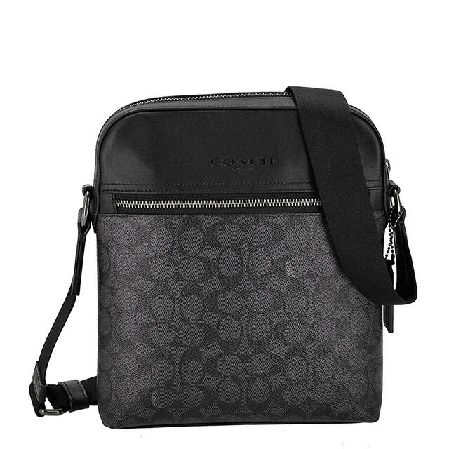 コーチ ショルダーバッグ メンズ ブランド COACH CZ398 QBMI5 ブラック 斜めがけ ブランド 高級 おしゃれ プレゼント 男性 実用的 かっこいい