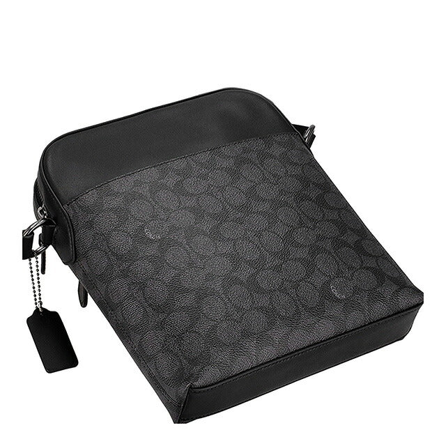 コーチ ショルダーバッグ メンズ ブランド COACH CZ398 QBMI5 ブラック 斜めがけ ブランド 高級 おしゃれ プレゼント 男性 実用的 かっこいい