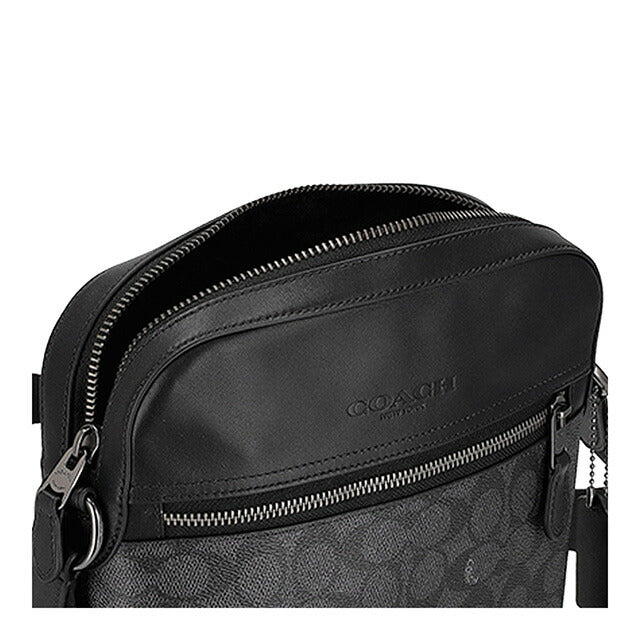 コーチ ショルダーバッグ メンズ ブランド COACH CZ398 QBMI5 ブラック 斜めがけ ブランド 高級 おしゃれ プレゼント 男性 実用的 かっこいい