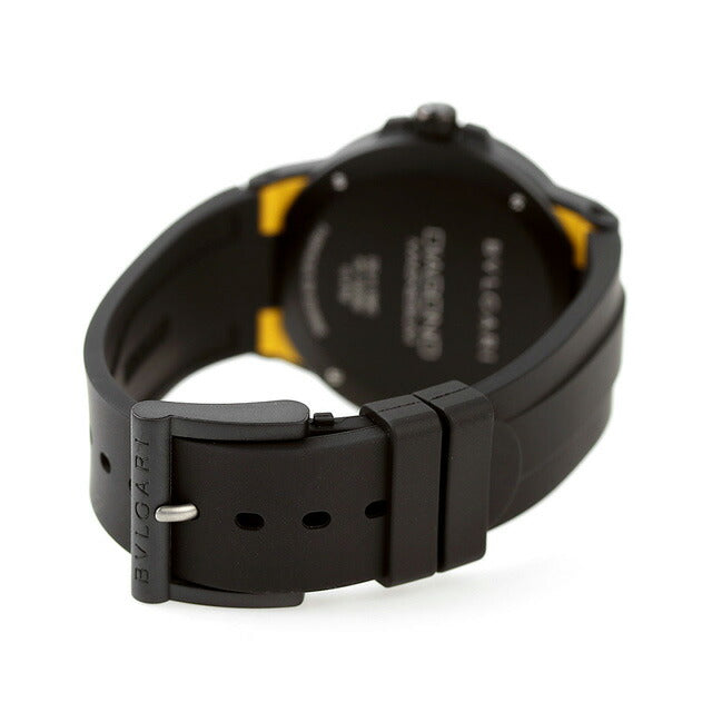 ブルガリ 時計 腕時計 ブランド メンズ ディアゴノ マグネシウム 自動巻き 機械式 DG41C10SMCVD オレンジ ブラック 黒 スイス製 DG41C10SMCVD