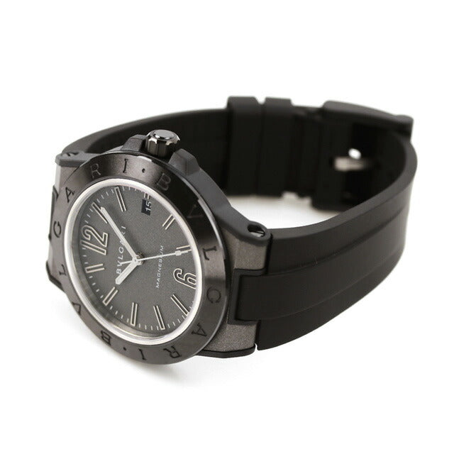 ブルガリ 時計 ディアゴノ マグネシウム 41MM 自動巻き 機械式 DG41C14SMCVD 腕時計 ブランド シルバー メンズ DG41C14SMCVD