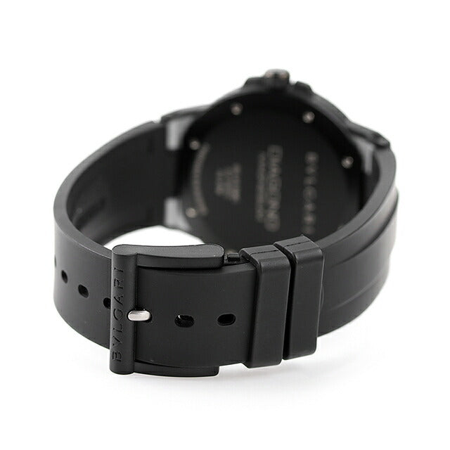 ブルガリ 時計 ディアゴノ マグネシウム 41mm 自動巻き 機械式 メンズ 腕時計 ブランド DG41C6SMCVD シルバー ブラック DG41C6SMCVD