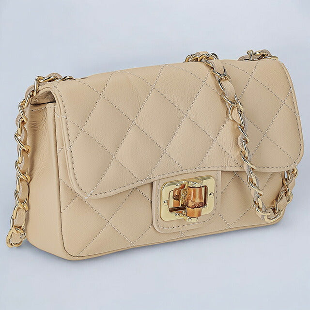 オウレンティ ショルダーバッグ レディース ブランド AULENTTI DI3089SA S03 ベージュ DI3089SA-S03