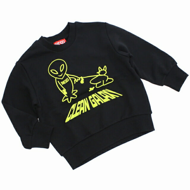 ディーゼル スウェット ベビー ブランド DIESEL J00943 ブラック ウェア 選べるモデル DIEJ00943A