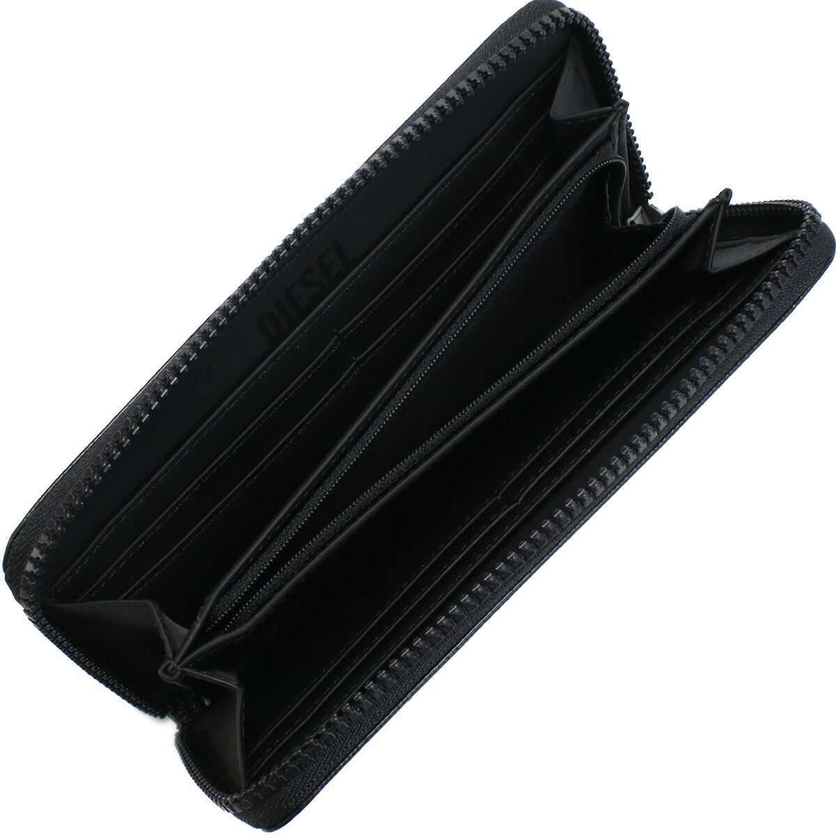 ディーゼル 長財布ラウンドファスナー メンズ ポリ塩化ビニル X08995 ブラック 財布 DIEX08995011