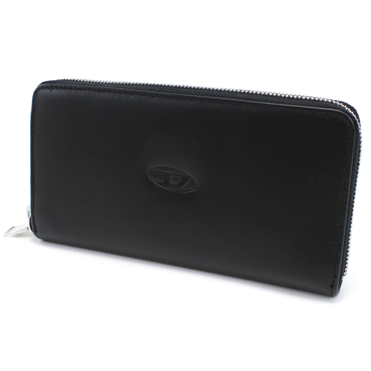 ディーゼル 長財布ラウンドファスナー メンズ レザー インド X09009 ブラック 財布 DIEX09009011