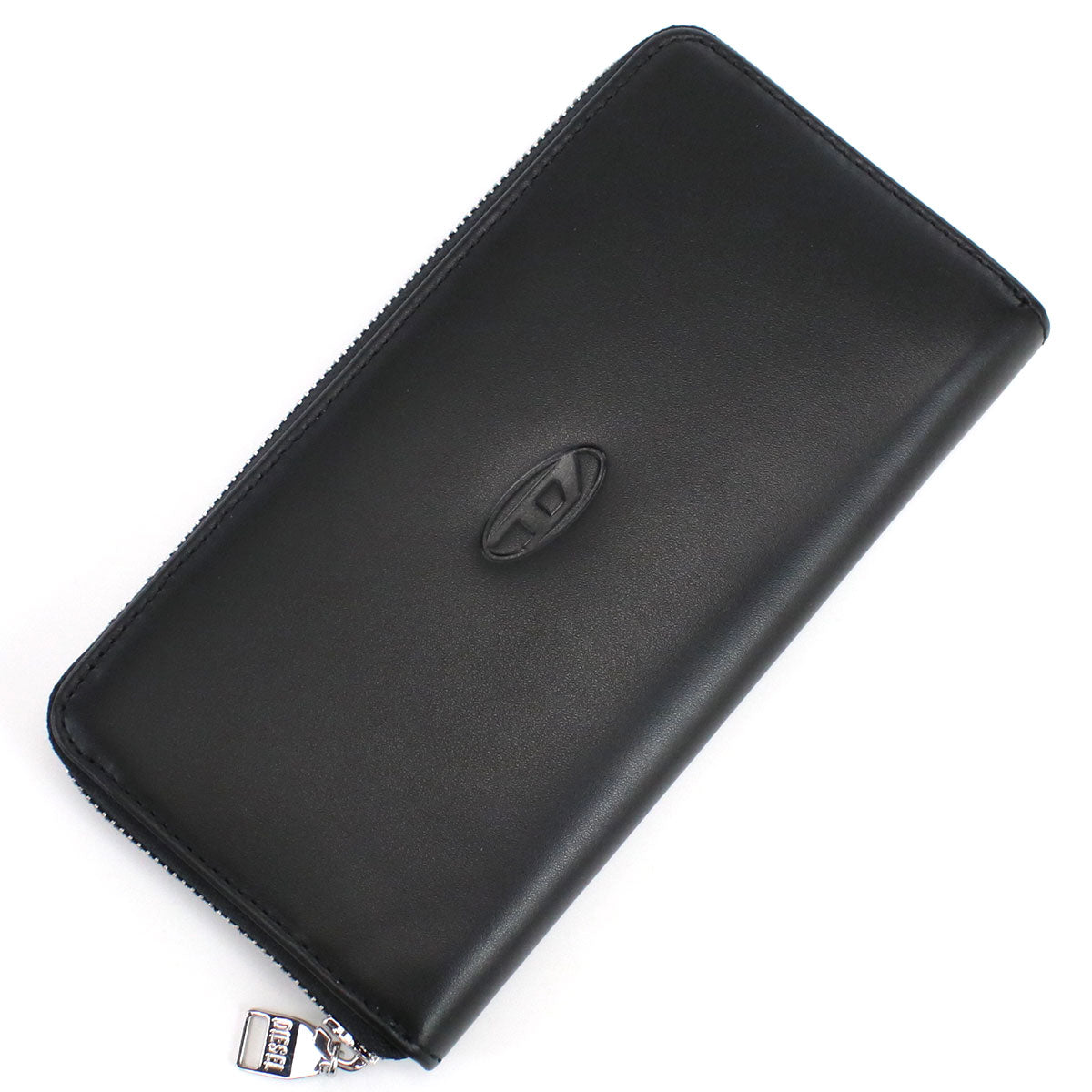 ディーゼル 長財布ラウンドファスナー メンズ レザー インド X09009 ブラック 財布 DIEX09009011